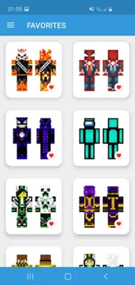 Boys Skins for Minecraft android App screenshot 1